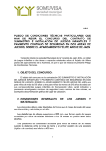A.B.G PLIEGO DE CONDICIONES TÉCNICAS PARTICULARES