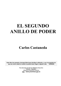 Castaneda, Carlos - El segundo anillo de poder
