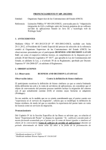 689-2012-DSU - Organismo Supervisor de las