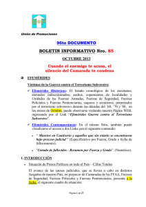 Boletín Informativo Nro 85 - Octubre 2013