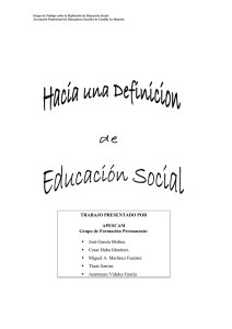 definición de educación social