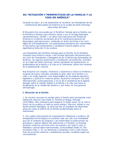Declaración Celam - Conferencia Episcopal de Chile