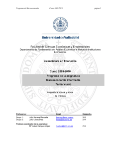Programa ECO - Universidad de Valladolid
