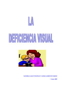 Deficiencia visual - Universidad de Granada