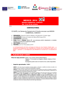 MEXICO  2014  COMERCIAL A MEXICO