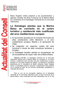 María  Ángeles  Ureña  presenta  a ... agentes  sociales  del  Área  Funcional ...