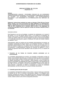 Circular Externa 026 - Superintendencia Financiera de Colombia