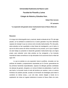 Universidad Autónoma de Nuevo León Facultad de Filosofía y Letras