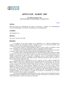 ARTICULOS DE MARZO 2003