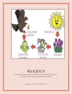 BLOQUE II - biologia exencial
