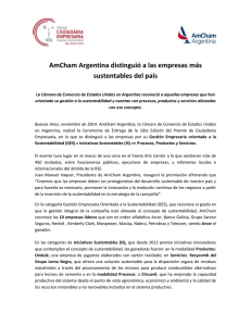 AmCham Argentina distinguió a las empresas más sustentables del país