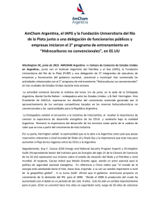 AmCham Argentina, el IAPG y la Fundación Universitaria del Río