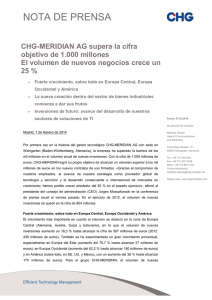 02-2014_CHG-MERIDIAN supera la cifra objetivo de 1.000 millones