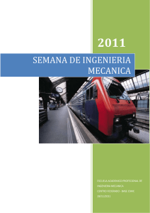 semana de ingenieria mecanica - Universidad Nacional Jorge
