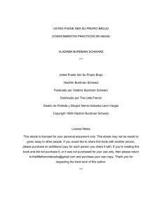 USTED PUEDE SER SU PROPIO BRUJO CONOCIMIENTOS PRACTICOS DE MAGIA