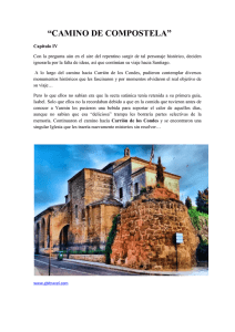 Novela Camino de Compostela, capítulo IV
