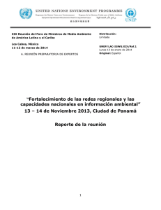 Final report ILAC Fortalecimiento Regional SPA