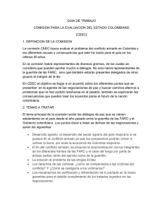 GUIA DE TRABAJO COMISION PARA LA EVALUACION DEL ESTADO COLOMBIANO (CEEC)