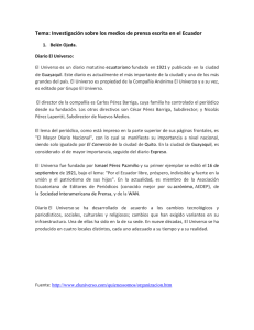 DIARIOS DEL ECUADOR.1 - Prensa Escrita de Guayaquil