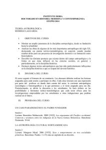 Programa Rodrigo Laguarda. 2014-II