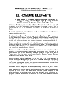 Nota de prensa FINAL - EL HOMBRE ELEFANTE
