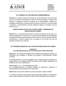 Fundamento Legal E-R 2015 - Auditoría Superior de Michoacán