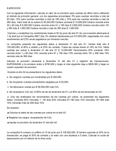 EJERCICIO DE CONTABILIDAD DE ACTIVOS Y PASIVOS PARA