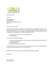 31/03/2014 - agencia de seguros multicaribe sa