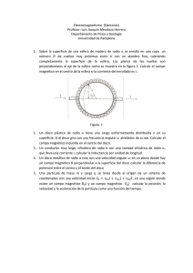 Electromagnetismo  (Ejercicios) Profesor: Luis Joaquín Mendoza Herrera