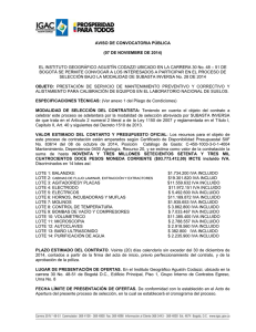 11 Noviembre de 2014 - Instituto Geográfico Agustín Codazzi