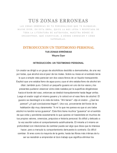 Tus Zonas Erroneas