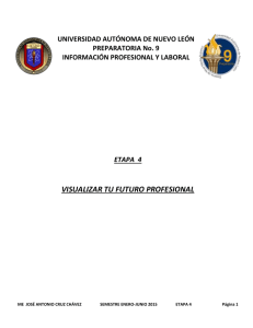 Etapa 4 - Preparatoria 9 - Universidad Autónoma de Nuevo León