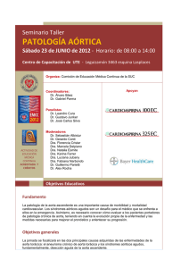 PatologiaAortica2012 - Sociedad Uruguaya de Cardiología