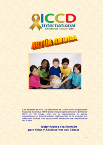 OUR CALL TO ACTION: International Childhood Cancer Day 2015
