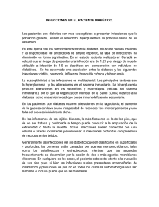 INFECCIONES EN EL PACIENTE DIABÉTICO (16849)