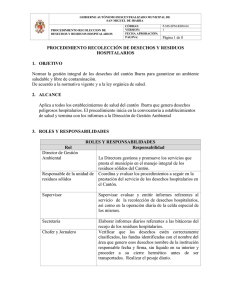 MS-SPM-RMD-04 Recolección de desechos hospitalarios