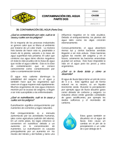 CH-038 La Contaminacion del Agua (Parte Dos)