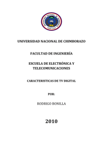 2010 UNIVERSIDAD NACIONAL DE CHIMBORAZO FACULTAD DE INGENIERÍA