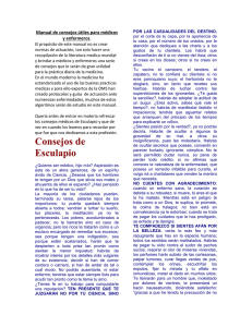 Manual de consejos útiles para médicos y enfermeros