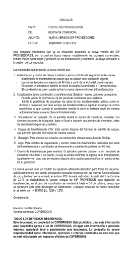 El Reto - Copidrogas El Reto - Copidrogas