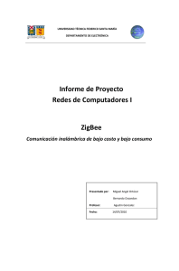 Zigbee - Departamento de Electrónica