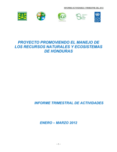 00034579_I informe trimestral 2012 Proyecto Ecosistemas