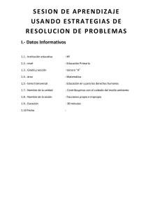 SESION DE APRENDIZAJE - Fracciones Propias e