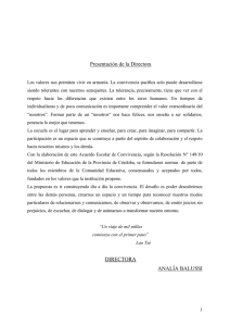Reglamento - Escuela IPEM 158 "Leopoldo Lugones"