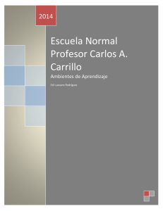 Escuela Normal Profesor Carlos A. Carrillo