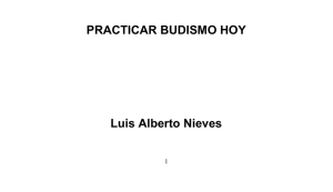 PRACTICAR BUDISMO HOY Luis Alberto Nieves  1
