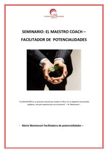 dossier coach - Formación Montessori