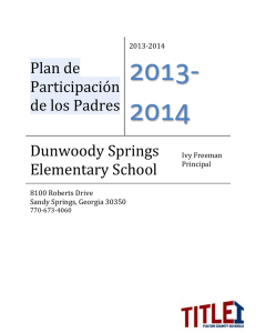 Dunwoody Springs Elementary School