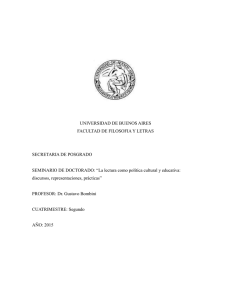 Programa - Doctorado - Universidad de Buenos Aires