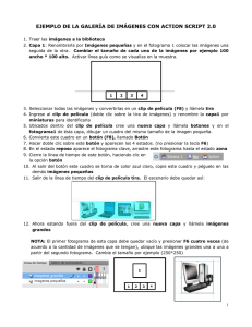 Teoría Galeria de Imagenes con Action Script